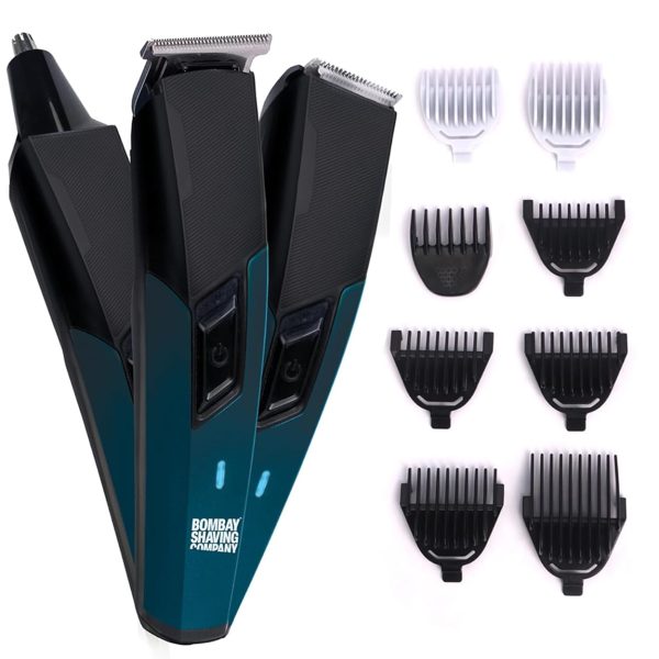 Bombay Shaving Company 11 in 1 Trimmer Men | All in One Full Body Trimmer for Men | 90 Min Charge time | 90 mins run time | Hair, Ear, Beard, Body, Nose Trimmer for Men | Type C charging | Power Groomer (New Model)