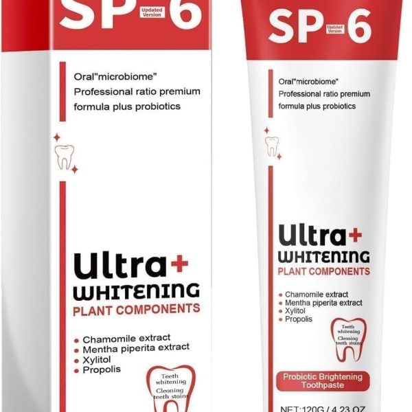 New Sp-6 Toothpaste, Brightening & Stain Removing Toothpaste, sp-4 probiotic whitening toothpaste，Teeth Whitener Toothpaste, Natural Tooth Whitener
