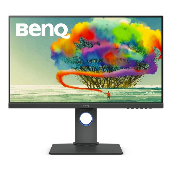 BenQ PD2705Q 27″ 2K IPS QHD| HDR10| 100%sRGB| 100%Rec.709| Pantone Validated| Calman Verified| Daisy Chain| CAD/CAM&Animation Mode|DesignVue Color Accurate Monitor|Auto Pivot|HDMI|DP|USB-C(65W)(Black)