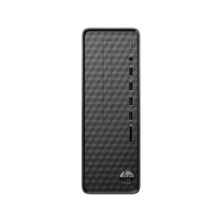 HP Slim Desktop PC Intel Celeron -J4025, (8 GB DDR4, 512GB SSD, Wired Keyboard and Mouse Combo, Intel UHD Graphics 600, Win 11 Home, MSO, Dark Black, 3.02kg, S01-aF2024in