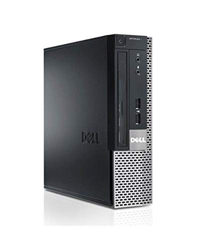 (Refurbished) Dell Optiplex High Performance Desktop Computer (Intel Core i5 3470/ 16 GB RAM/ 1 TB HDD + 128 GB SSD/ Windows 10 Pro/ MS Office/ Intel HD Graphics/ USB/ Ethernet/WiFi), Black