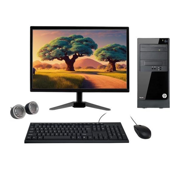 (Refurbished) HP Compaq 19″ HD All-in-One Desktop Computer Set (Intel i5 3rd Gen Processor| 8 GB RAM| 500 GB HDD| 19″ HD LED Monitor| KB & Mouse| Speakers| WiFi| Windows 10 Pro| MS Office)