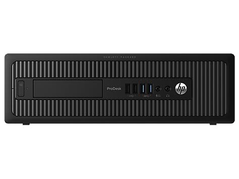 (Refurbished) HP ProDesk Desktop Computer PC (Intel Core i5 4th Gen, 8 GB RAM, 256 GB SSD, Windows 10 Pro, MS Office, Intel HD Graphics, USB, VGA), Black