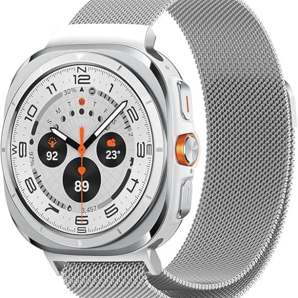 Stainless Steel Mesh Loop Magnetic Clasp Strap