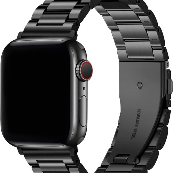 Stainless Steel Metal Chain Band Compatible